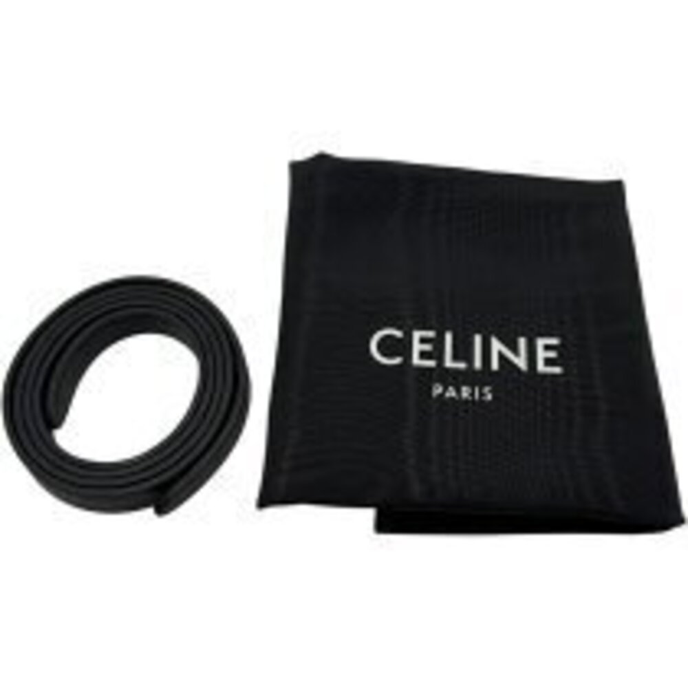 Celine Eloise Black Leather Shoulder Bag - Picture 9 of 10